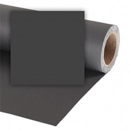 Fondo de Papel Colorama Negro 2.72 x 11 mts