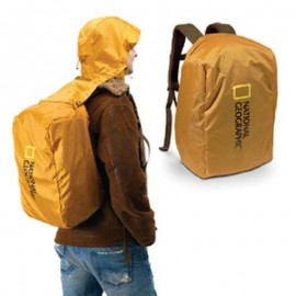 Impermeable con capucha NatGeo para mochila