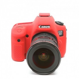 Funda Protectora Easy Cover para Canon T7i Roja