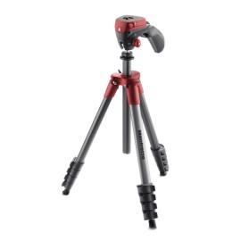 Tripie Manfrotto Compact Action Rojo