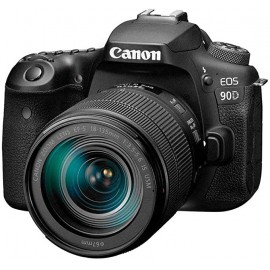 Cámara Canon EOS 90D con lente EF-S 18-135MM F/3.5 5.6 IS STM