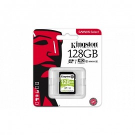 Tarjeta de Memoria SDXC Kingston Canvas Select 128GB Clase 10