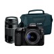 Kit 90D con lente 18-135mm + 75-300mm +  Mochila GB200ES