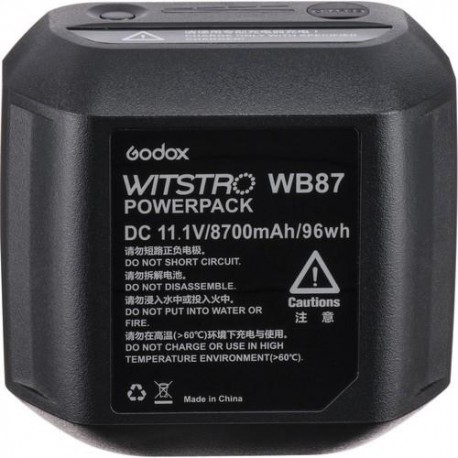 Batería de Litio WB87 GODOX para AD600