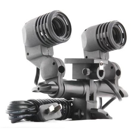 Socket de Doble Rosca LH-02 GODOX para Lampara/Sombrilla