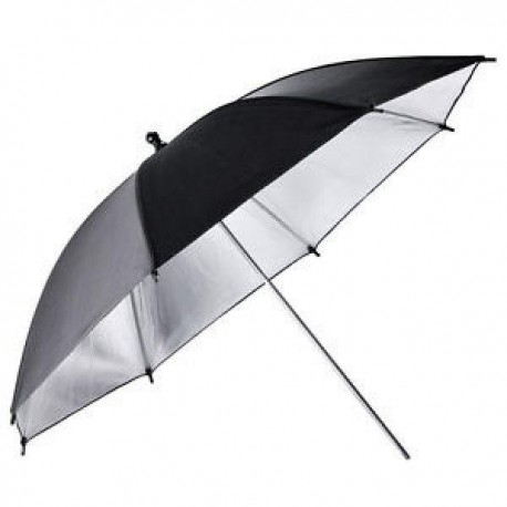 Sombrilla Fotográfica Negra/Plata 84CM GODOX