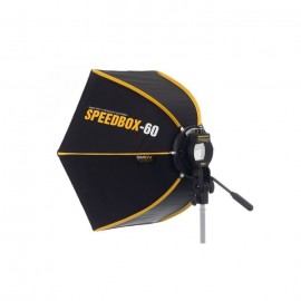 SoftBox SPEEDBOX SMDV de 60 cm con SB05 Hexagonal