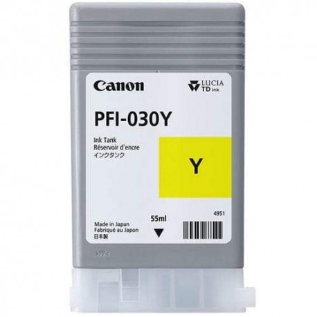 Cartucho de Tinta Canon PFI-030Y Amarillo 55ml