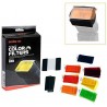 KIT de 7 Filtros de Colores para Flash CF07 GODOX