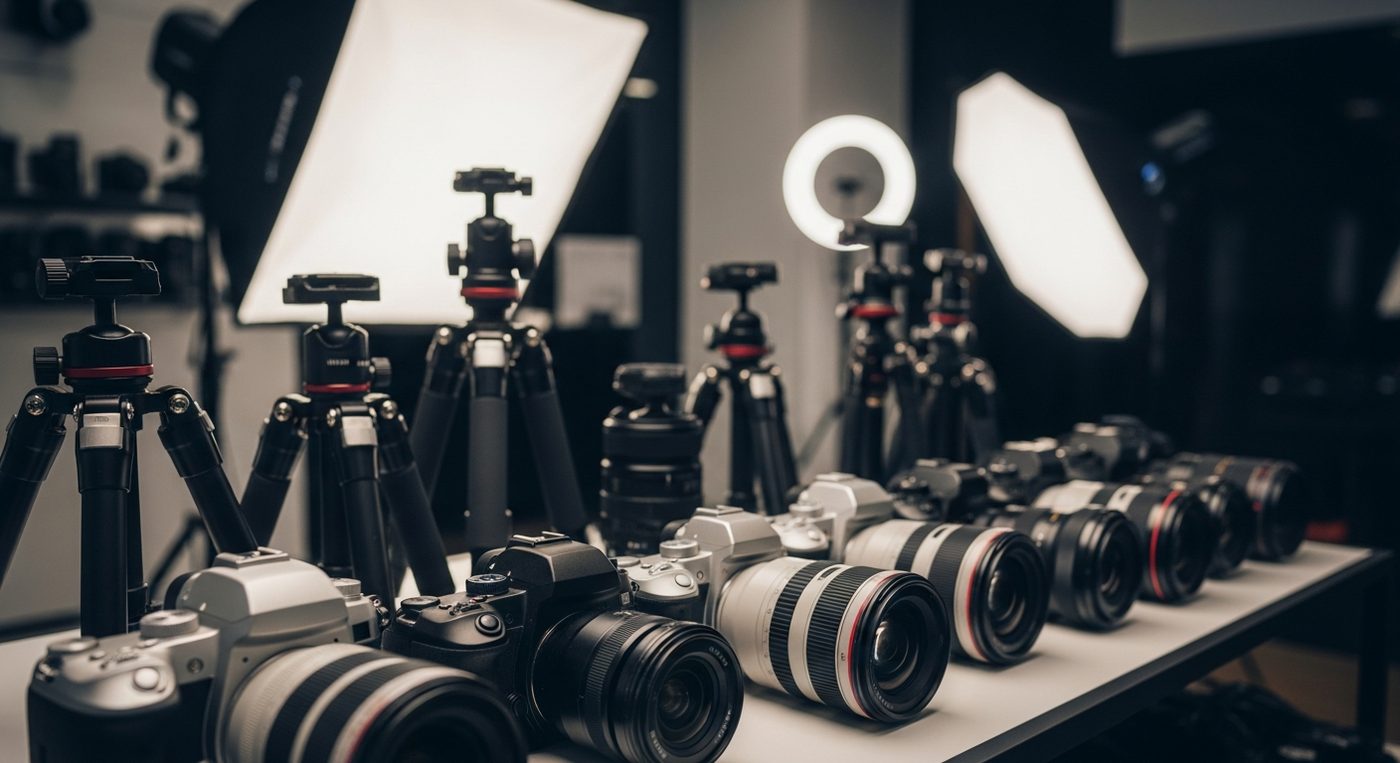 Equipo fotográfico con envío a domicilio